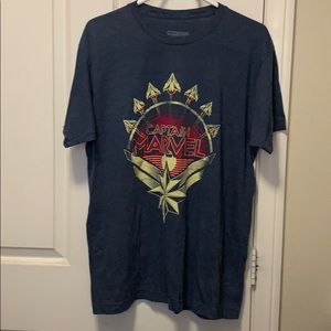 Captain Marvel tshirt unisex size large